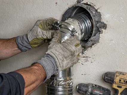 Dryer Vent Hose Installation in Norfolk