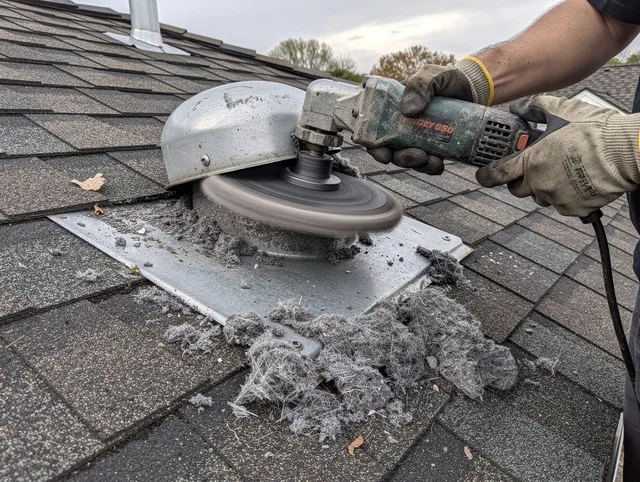 Expert roof dryer vent cleaning by Norfolk Dryer Vent Cleaning in Norfolk