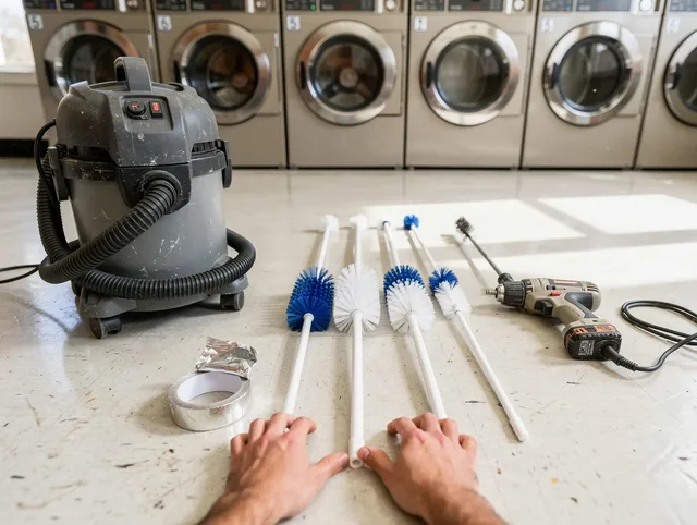 Commercial-grade dryer vent cleaning by Norfolk Dryer Vent Cleaning in Norfolk